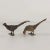 Vintage Mid 20th Century Austria Bronze Cold Painted Ring-Necked Pheasant Miniature Figurines - a Pair For Sale - Image 13 of 13