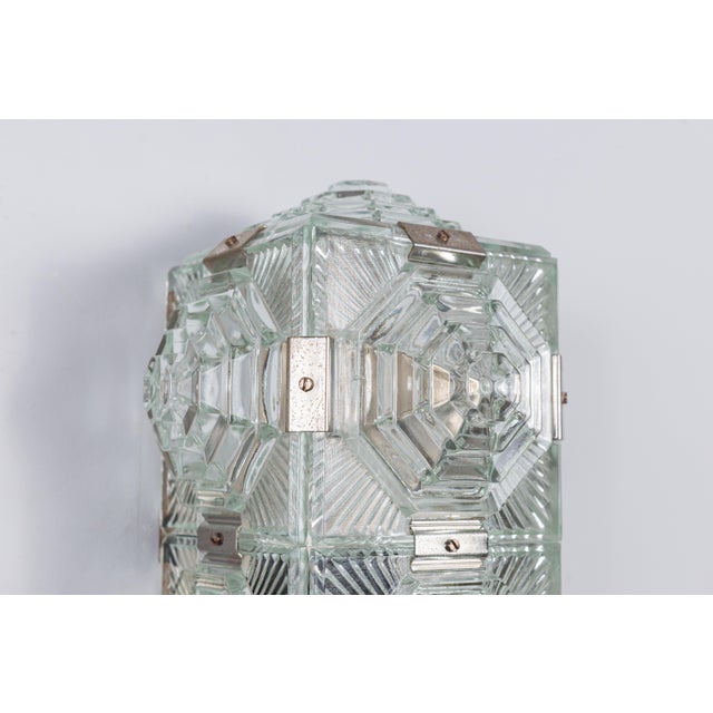 Vintage Wall Lamps from Kamenický Šenov, 1970s, Set of 6 For Sale - Image 15 of 18