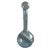 Glass Mid-Century Modern French Biot Blue Bubble Glass Decanter & Stem Glass Set for 10, Circa 1970s For Sale - Image 7 of 10