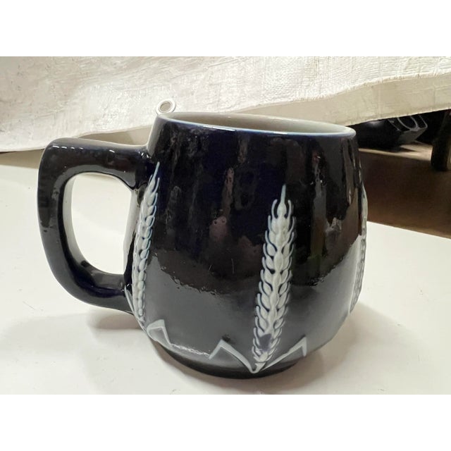 1920s Vintage 1920s Stoneware German Beer Mug For Sale - Image 5 of 7