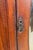 Early 20th Century English Edwardian Style Inlaid Mahogany Wardrobe With Beveled Oval Mirror For Sale - Image 11 of 16