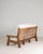 Brutalist Oak Upholstered Sofa, Antique, Belgium, Circa 1970 For Sale - Image 4 of 16