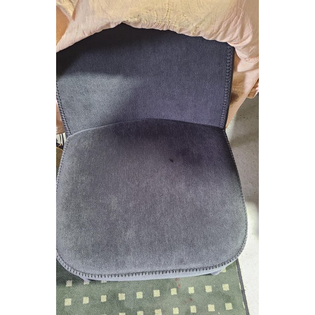 Gray Vintage Chairs by Antonio Citterio for B&B Italia, 2000s, Set of 3 For Sale - Image 8 of 9