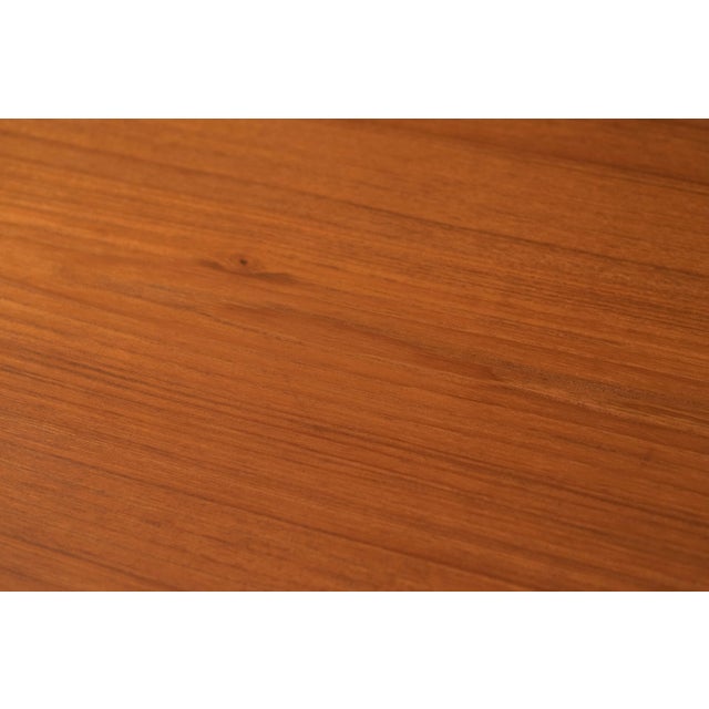 Vintage Danish Modern Niels Otto Moller Teak Extension Dining Table For Sale - Image 14 of 17