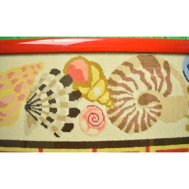Needlepoint Seashells For Sale In New York - Image 6 of 9