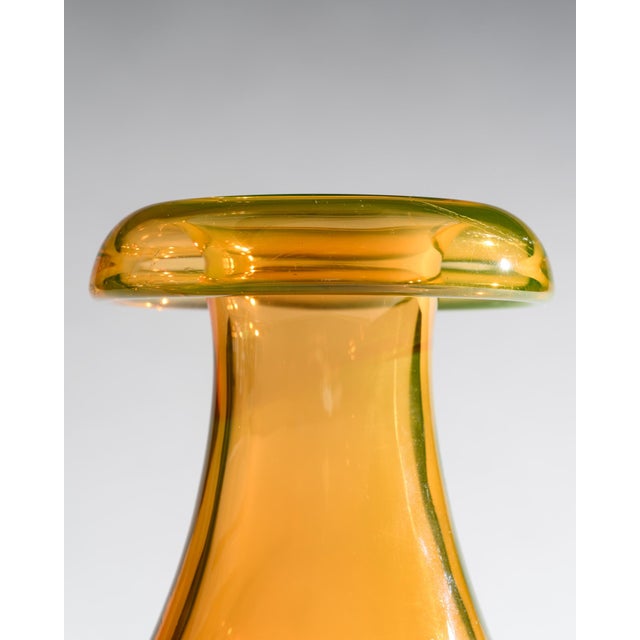 Vintage UV-Reactive Glass Vases by Cari Zalloni for WMF, 1970s, Set of 2 For Sale - Image 16 of 18