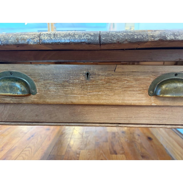 This rare sized coffee table came from a local estate here in New London, NH. With its unusual size and largeness, this...