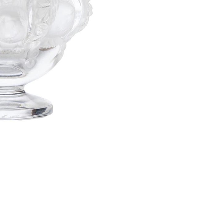 Glass and Crystal Elizabeth Dapierre Vase by Lalique For Sale - Image 5 of 6