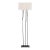 Ian K. Fowler by Visual Comfort Signature Aspen Floor Lamp in Black Rust with Linen Shade For Sale