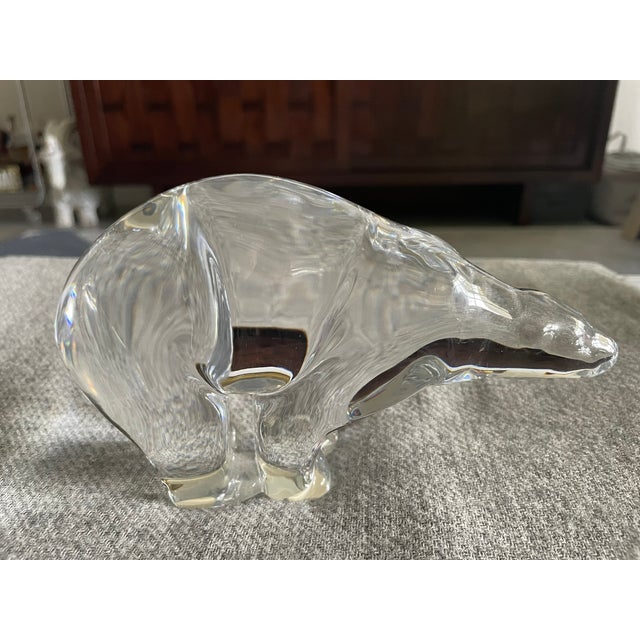 Baccarat Crystal Polar Bear Figurine For Sale In Miami - Image 6 of 7