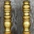 Vintage Gilt Turned Wood Candlesticks- a Pair For Sale In West Palm - Image 6 of 12