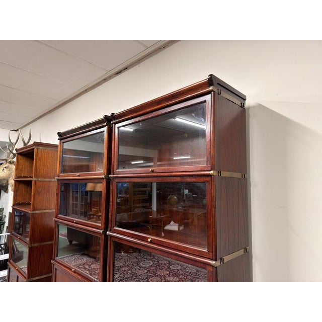 English Bookcases from Globe Wernicke, Set of 2 For Sale - Image 9 of 18