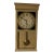 Antique American School Clock Glass Front Gilding on Glass Around Face For Sale