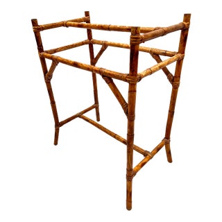 Vintage Bamboo Quilt/Blanket/Towel Rack For Sale