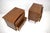 1960s Mid Century Modern Pair Walnut Night Stands For Sale In New York - Image 6 of 9