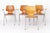 Vintage Industrial Stackable Dining Chairs with Beech Wood Armrests from Pagholz, Germany, 1970s, Set of 4 For Sale - Image 11 of 11