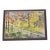 1970s Beautiful Watercolor Summer Park Signed and Framed For Sale