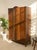 Wood Early 20th Century Art Deco Oak Armoire With Curved Center Door For Sale - Image 7 of 11