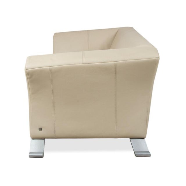 322 Three-Seater Sofa in Leather from Rolf Benz For Sale - Image 13 of 14