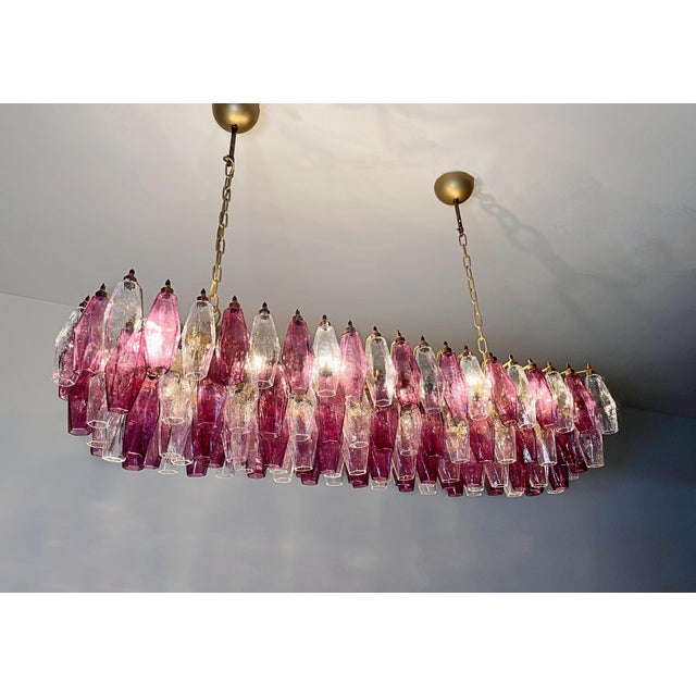 Murano Poliedri Chandelier by Carlo Scarpa, 1990s For Sale - Image 17 of 18