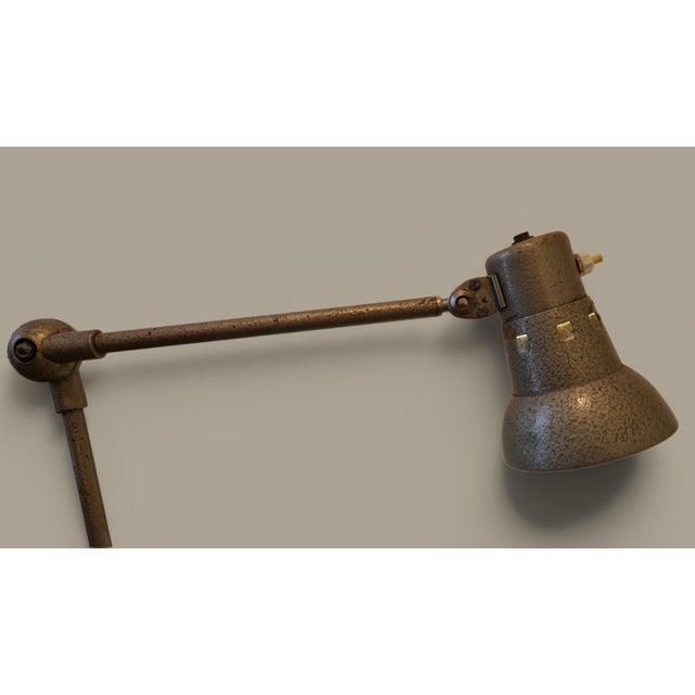 Vintage French Industrial Architect Table Lamp, 1950s For Sale - Image 14 of 18