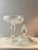 1950s 1950’s Diamond Point Pressed Glass Compote Dish For Sale - Image 5 of 8
