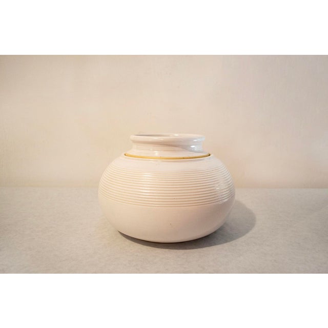 Ceramic vase. Two combinations. Designer Franco Bucci Manufacturer Laboratorio Pesaro 1970s Tall combination: diameter 22...