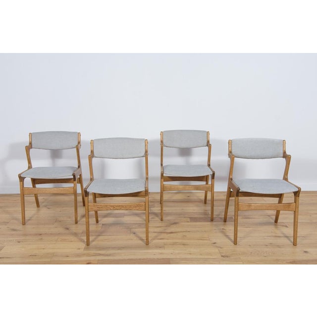 1960s Mid-Century Danish Dining Chairs from Nova Mobler, 1960s, Set of 4 For Sale - Image 5 of 18