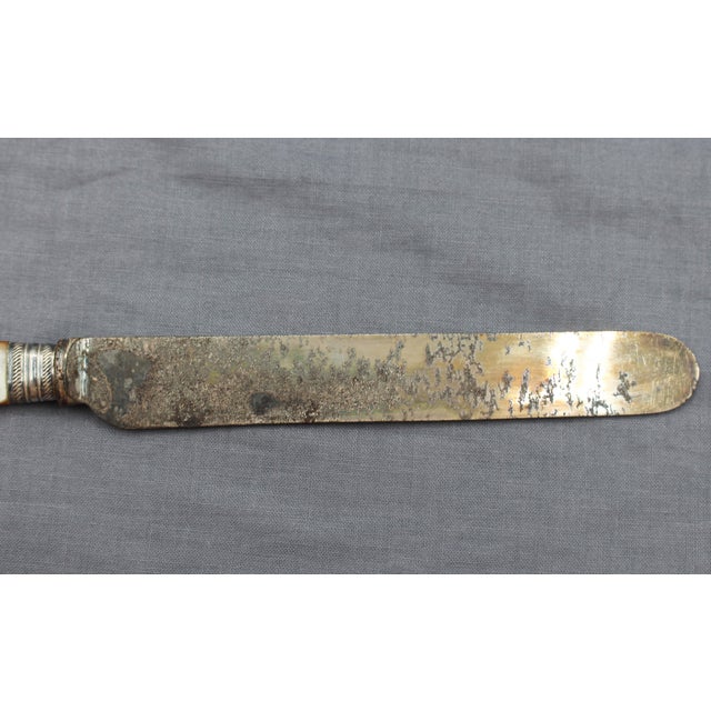 Circa 1900 English Luncheon Knives - Set of 12 For Sale In Raleigh - Image 6 of 8