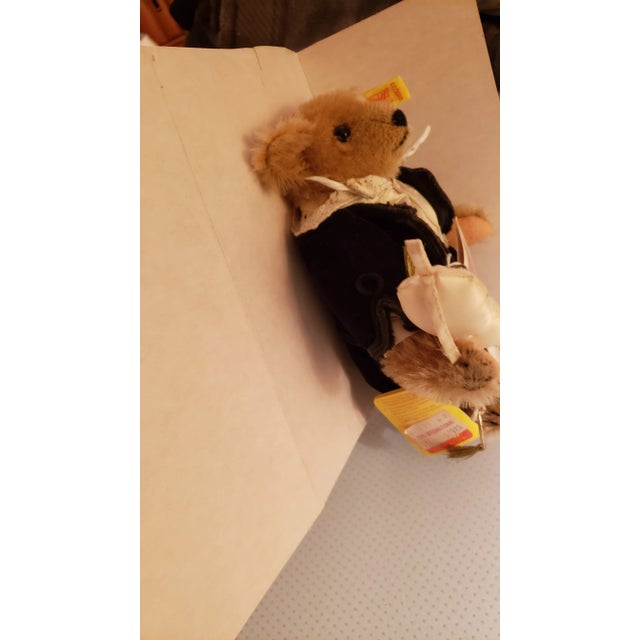 Mid-Century Modern Late 20th Century Steiff Collectible Teddy Bear- Ring Bearer For Sale - Image 3 of 10