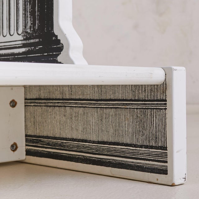 Italian Lacquered Wood Corinthian Column Étagère by Fornasetti, 1996 For Sale - Image 11 of 11