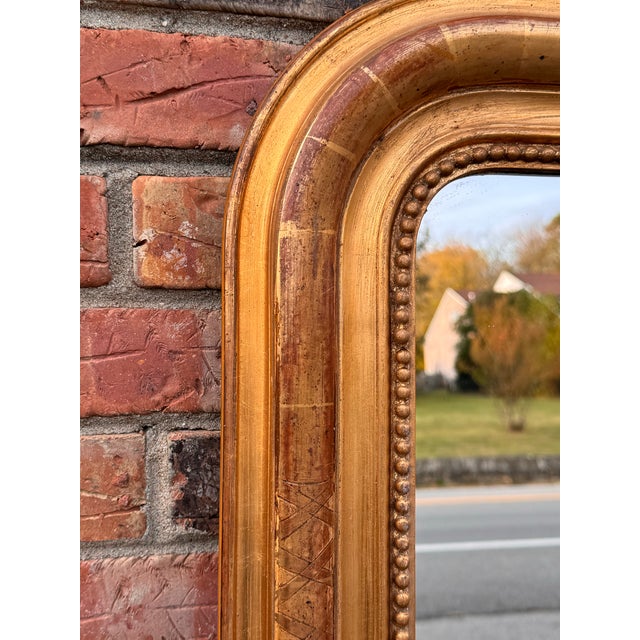 French Large Louis Phillippe Mirror For Sale - Image 3 of 8