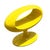 Y2k Space Age William Emmerson Attributed "Spheroid" Yellow Side Drinks Table For Sale - Image 4 of 8
