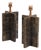Mica Veneered Table Lamps, in the Manner of Jean-Michel Frank - a Pair For Sale