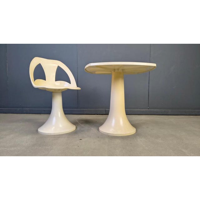 Vintage Space Age Dining Set, 1960s, Set of 5 For Sale - Image 11 of 16