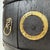 Brown 19th Century English Oak Barrel Planter with Brass Banding For Sale - Image 8 of 9