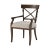 French Provincial Brown Armchair (Set of 2) For Sale In Greensboro - Image 6 of 6