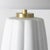 Crocus Ceramic Table Lamp, White For Sale - Image 4 of 6