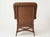 Traditional Antique Heywood Brothers Reed & Rattan High-Back Wing Chair For Sale - Image 3 of 4