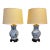 Vintage Porcelain Chinoiserie Table Lamps Set of 2 For Sale