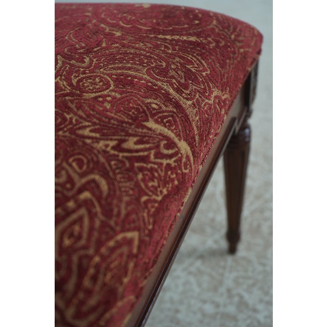 Set of 8 Hickory Chair Co. French Louis XVI Style Mahogany Dining Room Chairs For Sale - Image 11 of 12