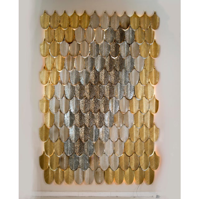 Peacock Sconce With Led Light For Sale - Image 4 of 4