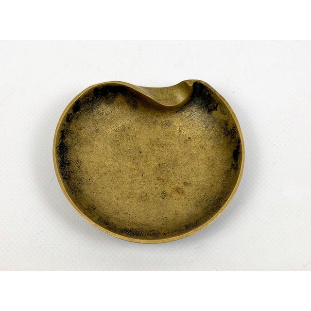 Vintage Austrian Brass Ashtray attributed to Franz Hagenauer, 1950s, in Flawless conditions. Designed 1950 to 1959 This...