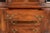 Brown White Furniture Georgian Flame Mahogany Breakfront Bookcase Cabinet, Circa 1960s For Sale - Image 8 of 16