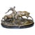 Metal 20th Century Bronze Fighting Stags Sculpture on Marble Base For Sale - Image 7 of 7
