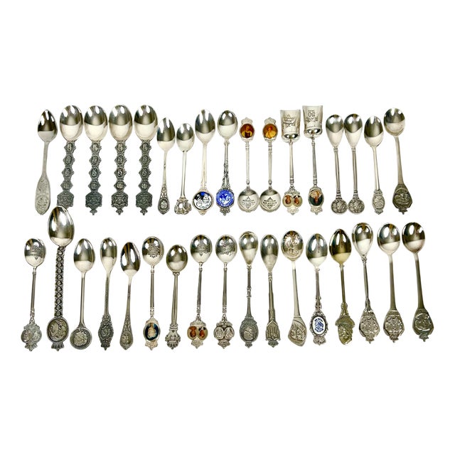 Dutch Spoons, 1990s, Set of 27 For Sale