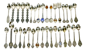 Dutch Spoons, 1990s, Set of 27