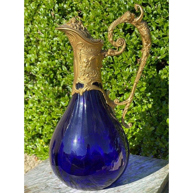 Ewer from La Cristallerie de Lorraine For Sale - Image 13 of 13