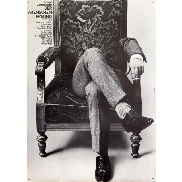 The Philanthropist Original Silkscreen by F+r Grindler, 1970s For Sale - Image 10 of 10