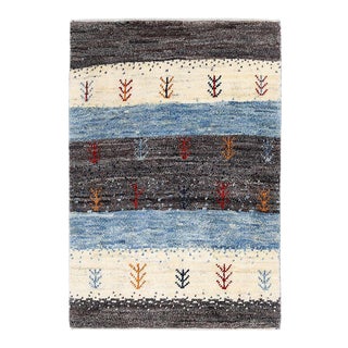 Pasargad Multi Color Fine Hand Knotted Persian Gabbeh Rug For Sale